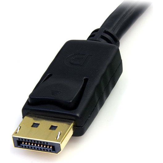 StarTech.com Câble de commutateur KVM DisplayPortUSB 4 en 1 de 1,8 m avec audio et microphone