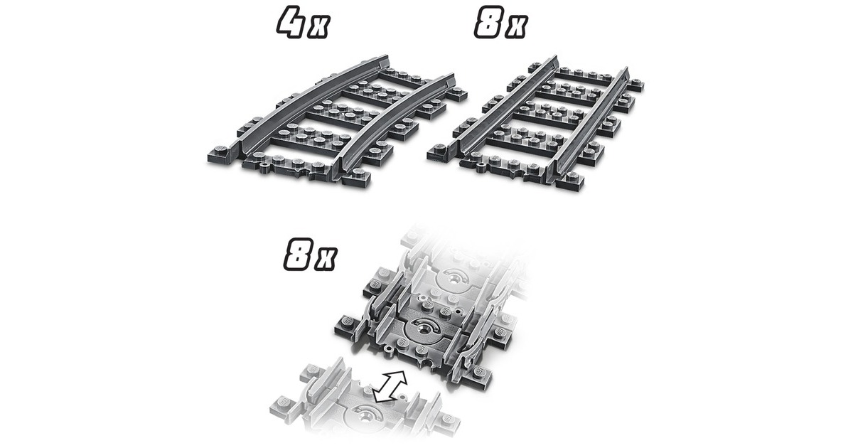 LEGOCity - Treinrails Constructiespeelgoed  (60205)