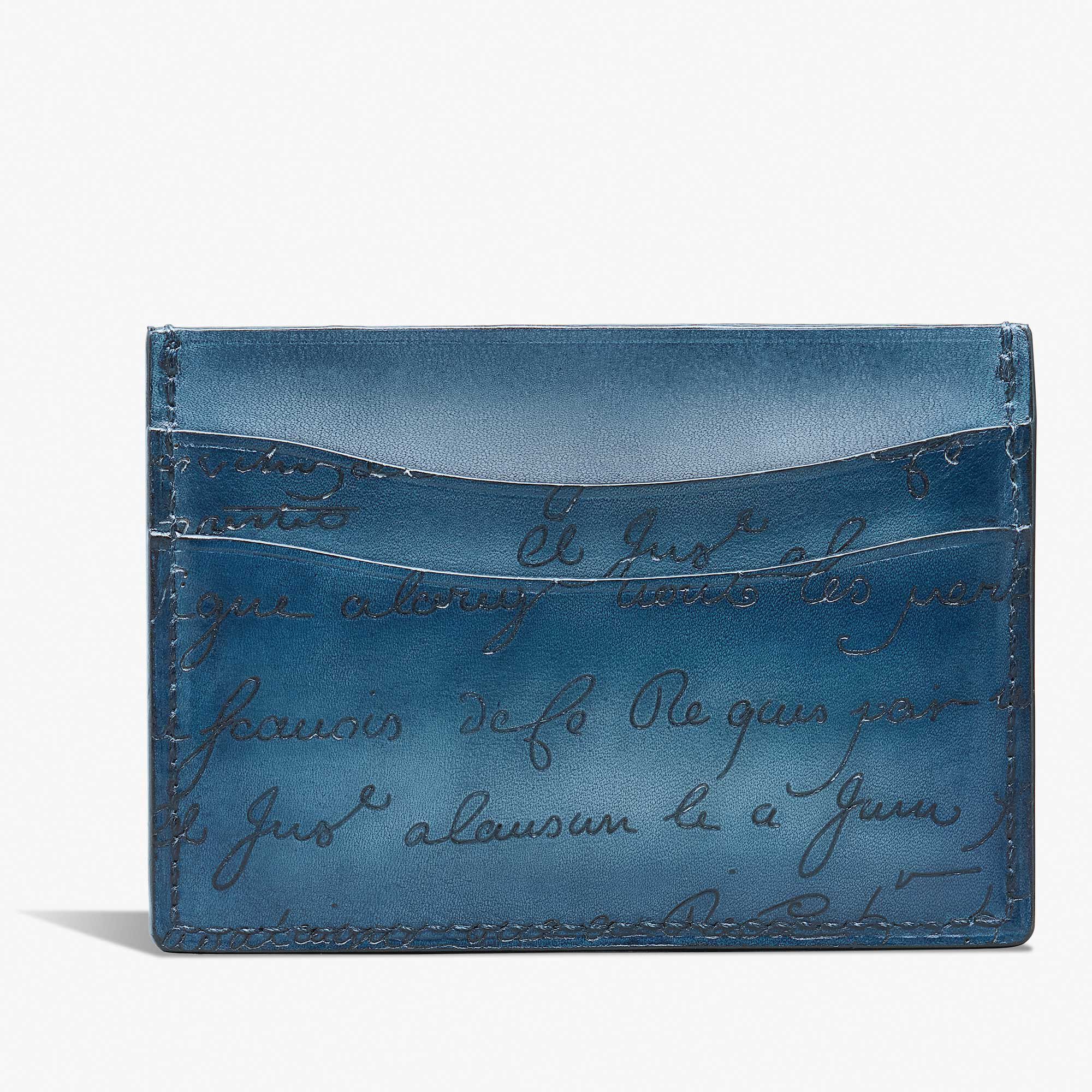 Porte-Cartes Bambou Neo En Cuir Scritto
