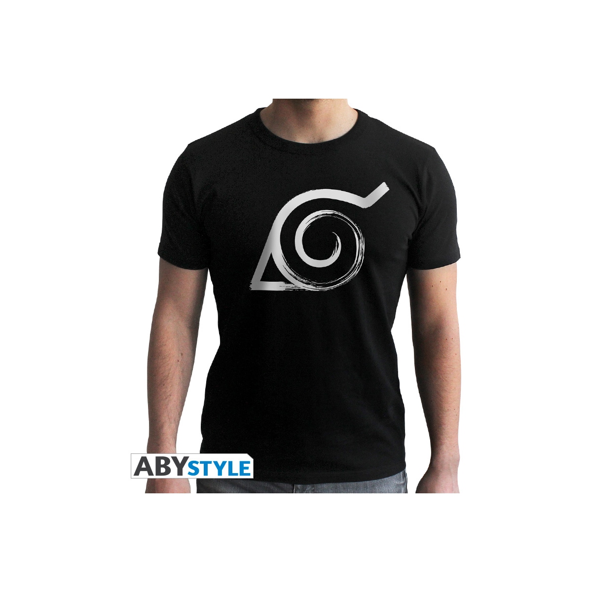 ABYStyle NARUTO SHIPPUDEN Konoha T-skjorte (XL)