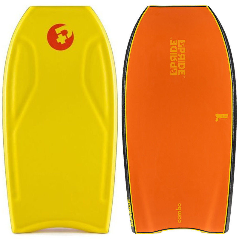 Bodyboard pride the combo pe hrc jaune orange
