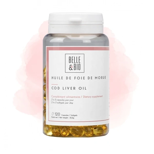 Belle&Bio Huile de foie de morue 120 capsules
