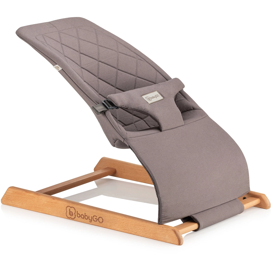 babyGO Babywippe Skippy Grey