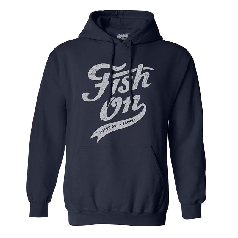 Sweat Homme Cyril Chauquet Fish On Vintage - Marine