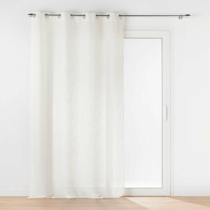 PANNEAU OEILLETS 140X240CM EFFET LIN HALTONA NATUREL