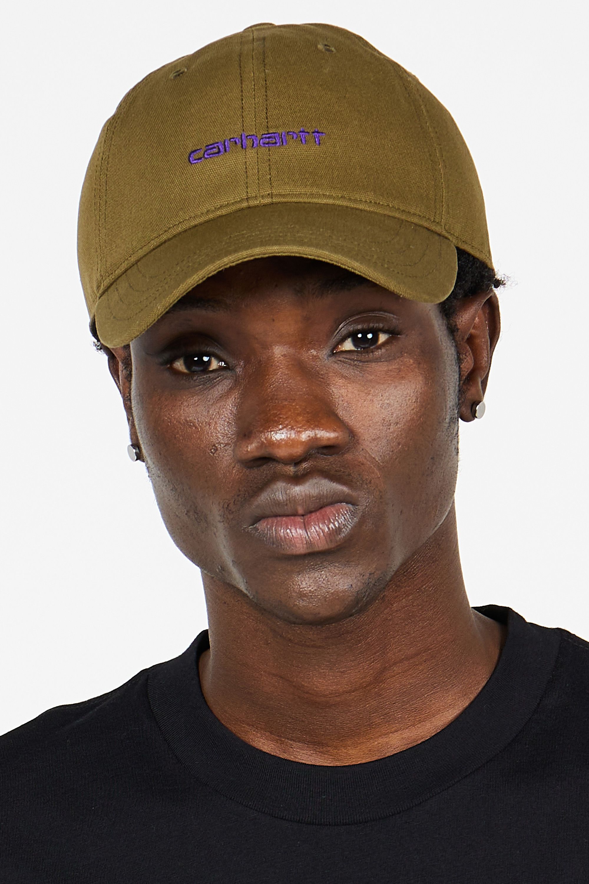 CARHARTT WIP Casquette CANVAS SCRIPT Kaki