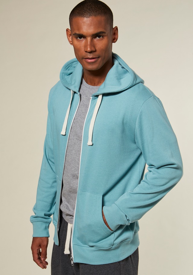 KangaROOS Kapuzensweatjacke , mit Kapuze, kontrast Zipper und kontrast Bänder