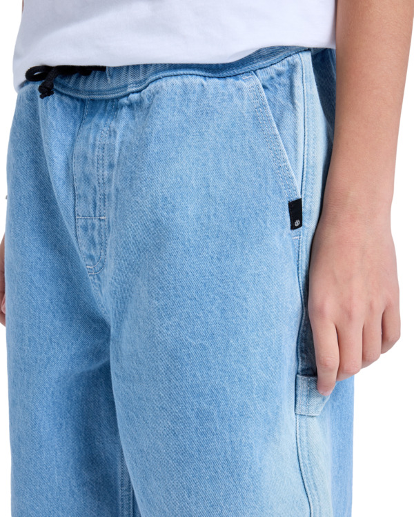 Element Carpenter Denim Short Youth Bleached