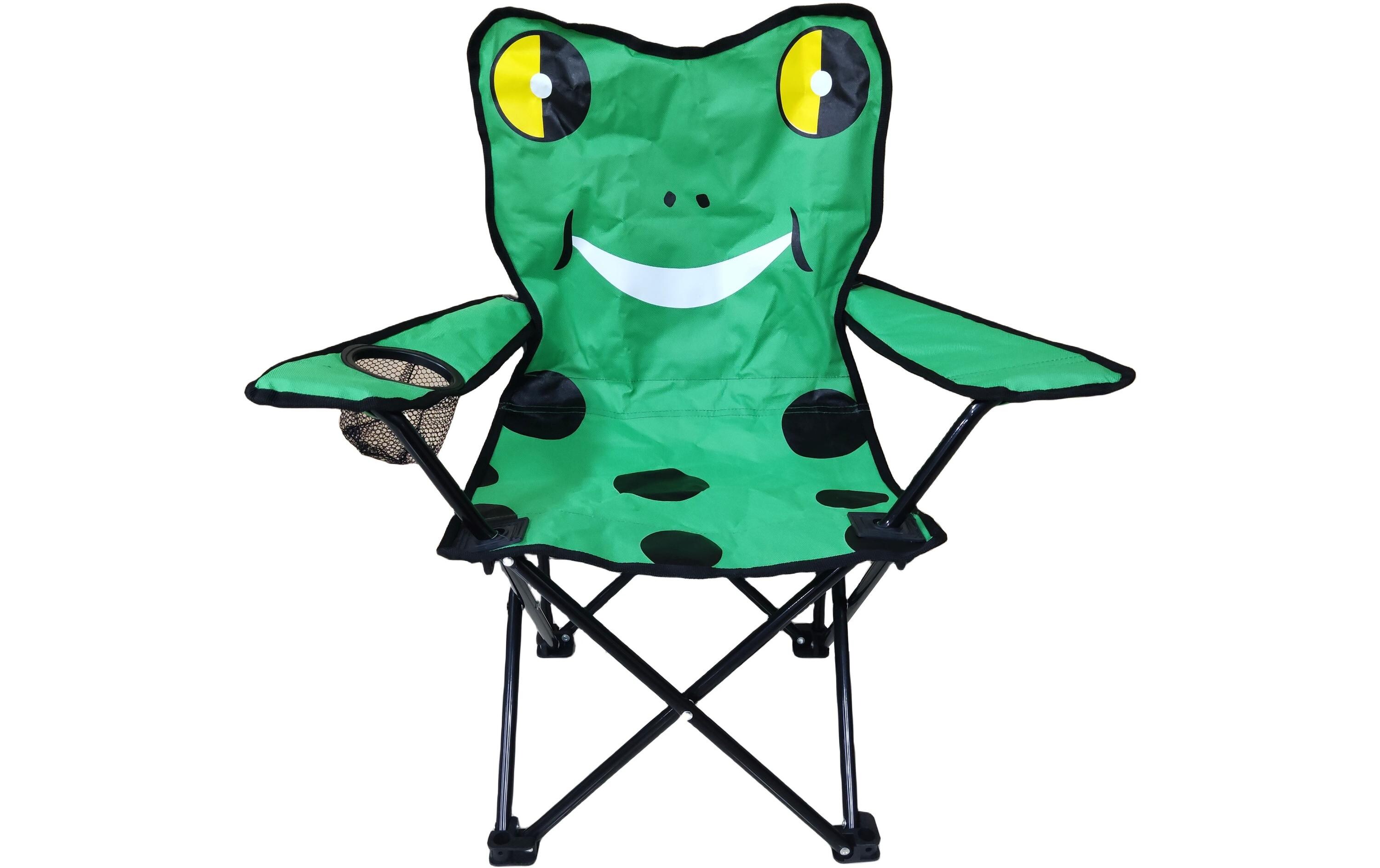 Campingstuhl FroschKinderstuhl mit Tiermotiv