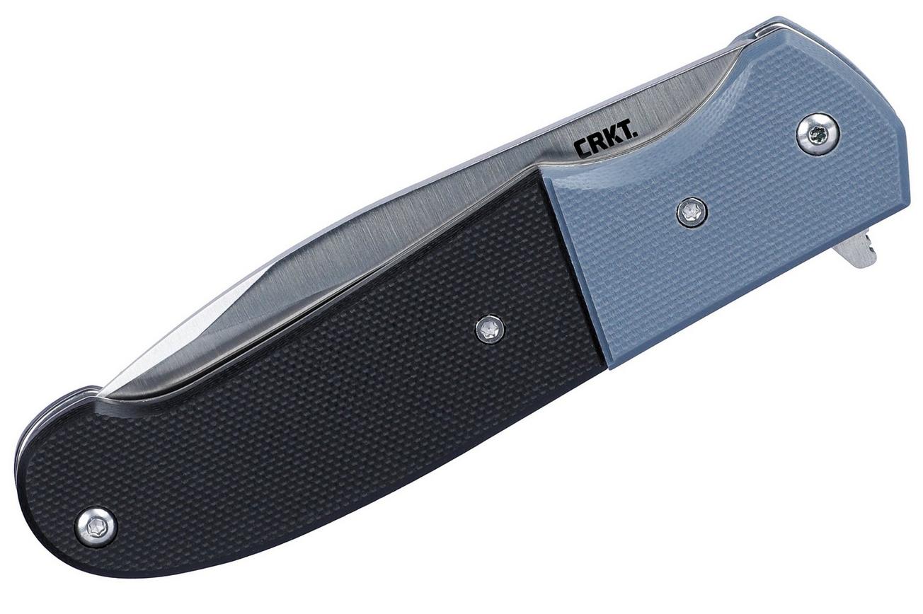 CRKT Ignitor Assisted, Silver zakmes, Ken Steigerwalt design