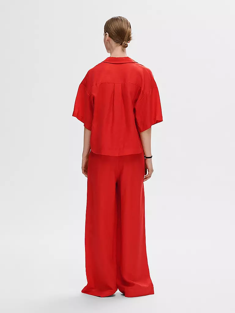 SELECTED FEMME Bluse SLFLYRA rot