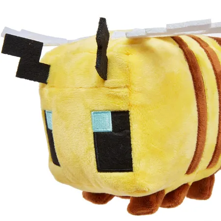 Mattel Minecraft Plüsch Biene, 21 cm
