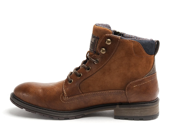 Mustang boots bottine homme 4140506 marron
