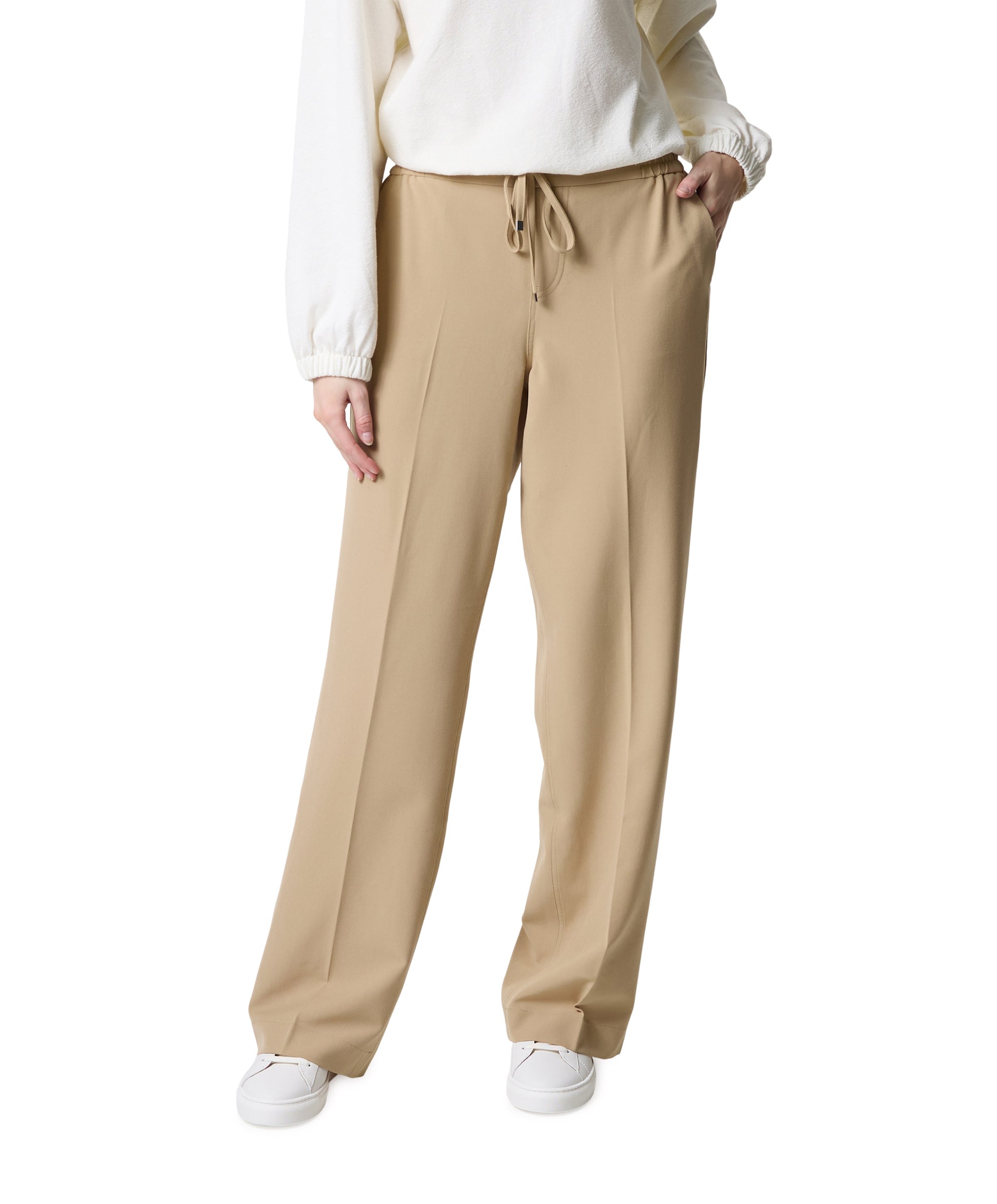 Red Button Claudette Palazzo Sidetape L33 dames broek beige