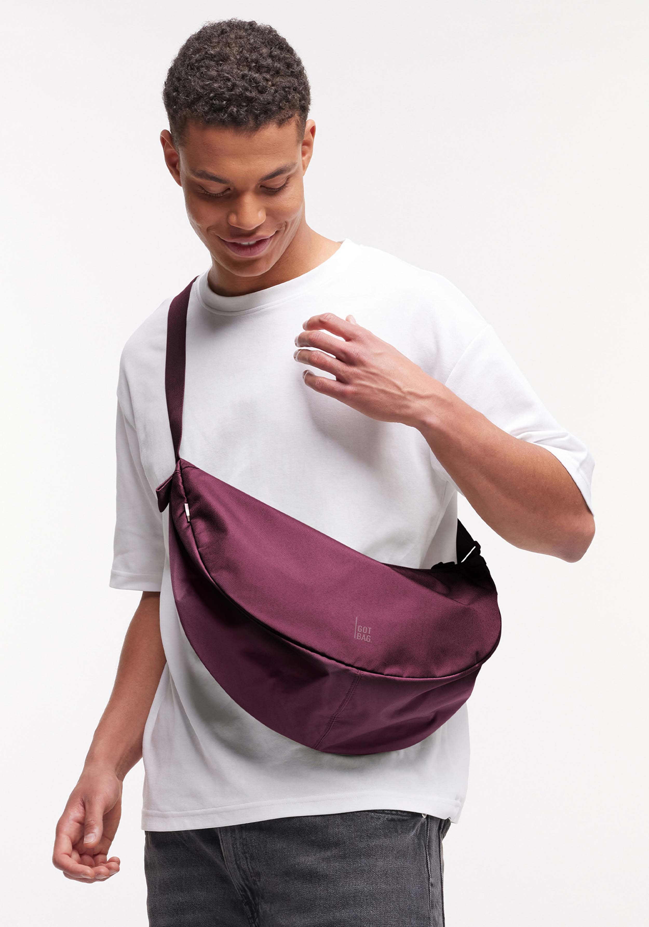 Got Bag Moon Bag Large Monochrome Kraken