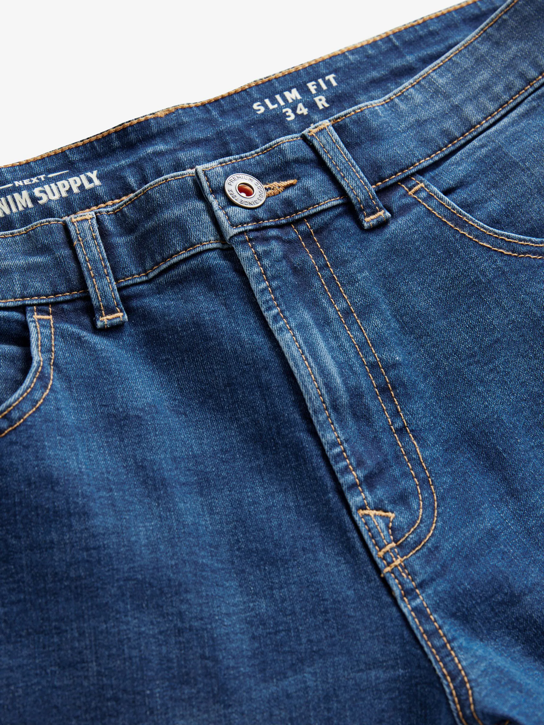 Blue Authentic - Enkele - Slim fit klassieke stretchy jeans