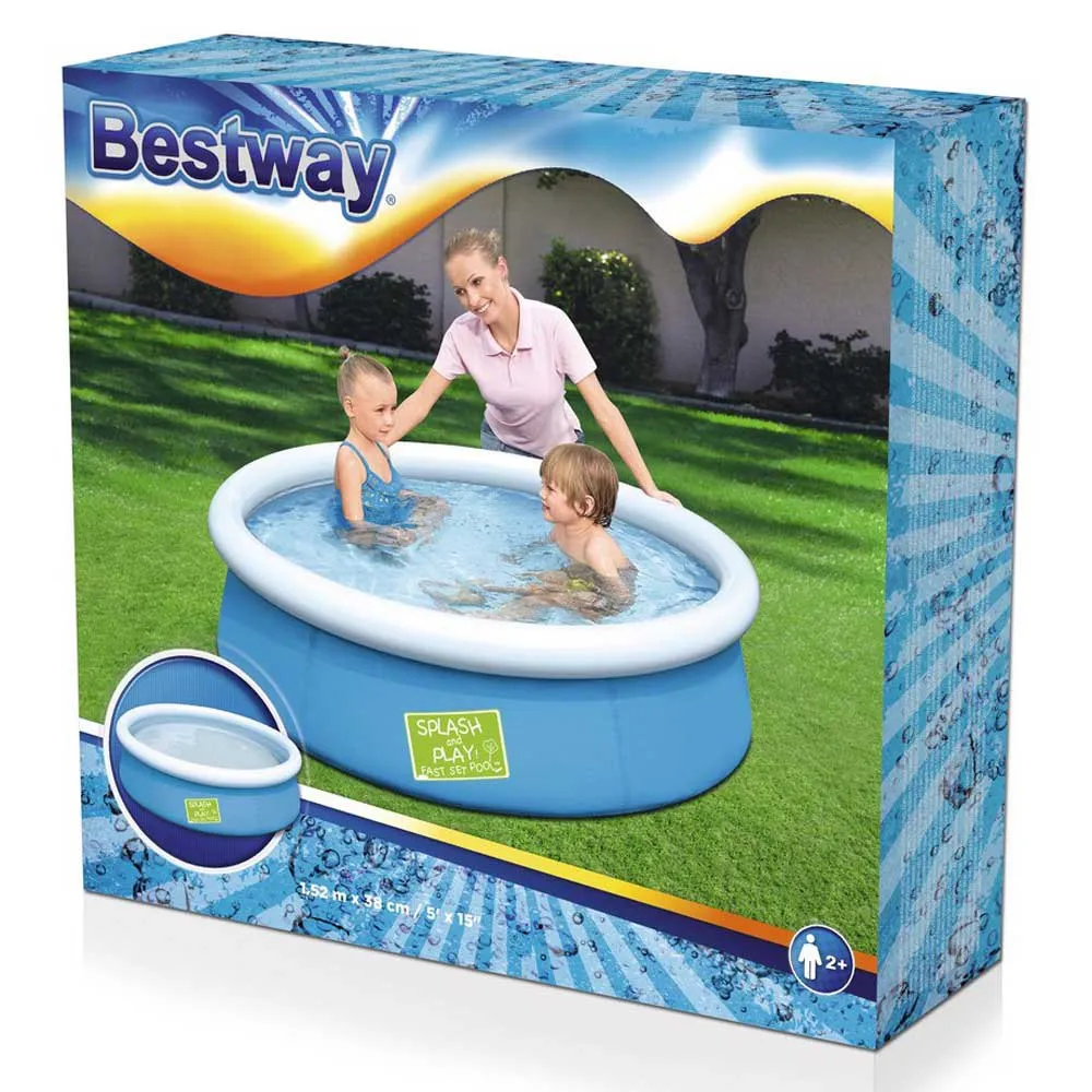 Bestway My First Fast Set 152x38 cm Runder aufblasbarer Pool