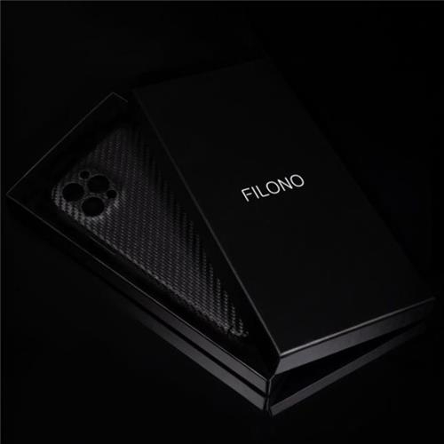 iPhone 14 Pro Max MagSafe Echtcarboncover Schutzhülle Ultrathin (10.85.0112) - Schwarz