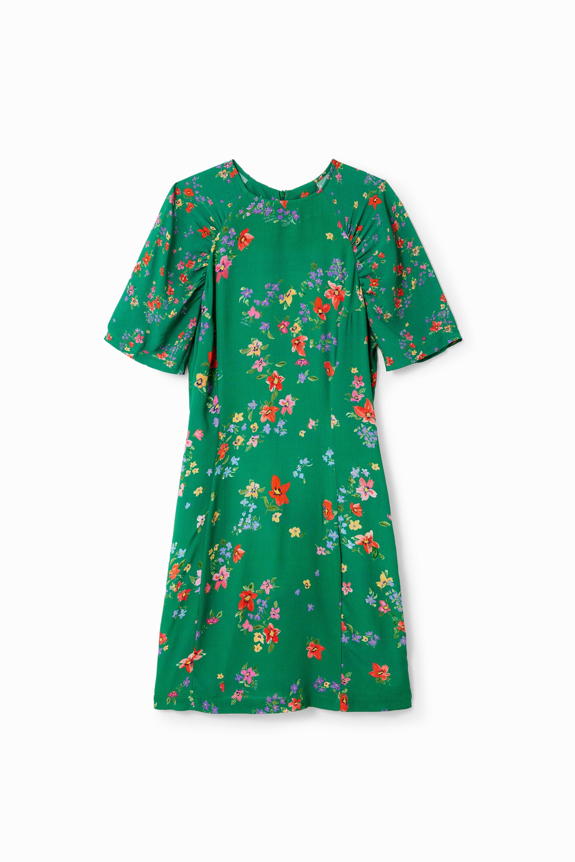 Vestido curto floral