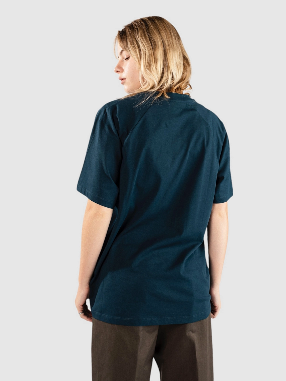 Carhartt WIP Signature T-Shirt duck blue/white