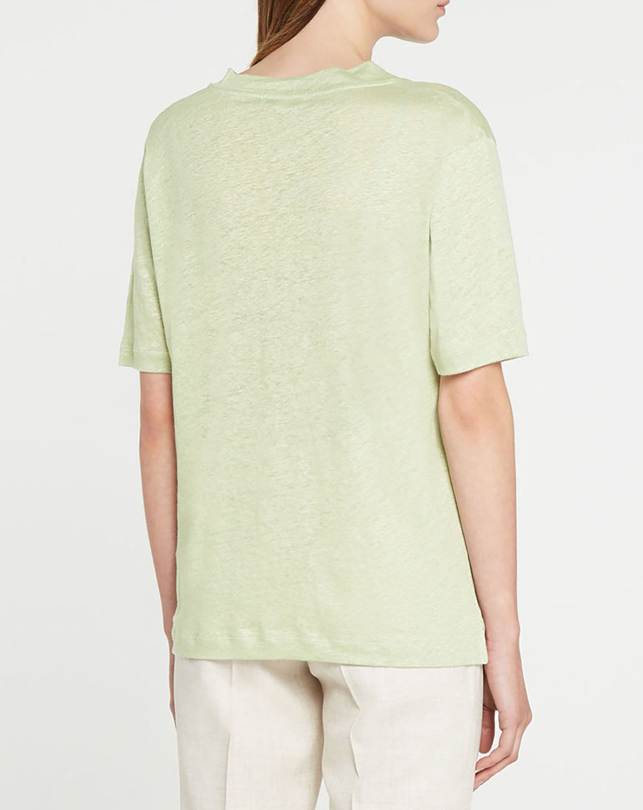 Jodhpur T-Shirt 100% Lin Matari vert