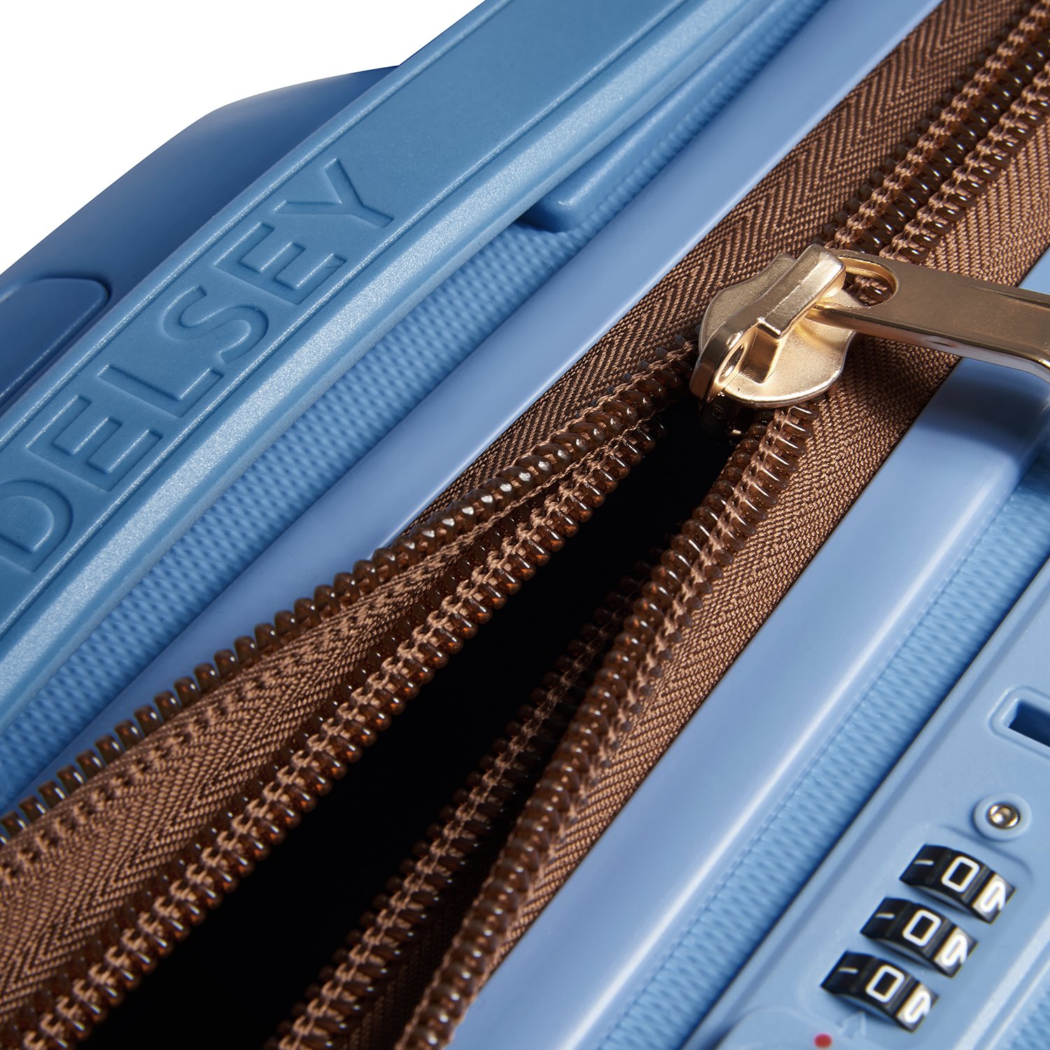 Delsey Freestyle 4 Wheel Trolley 67 himmelblau