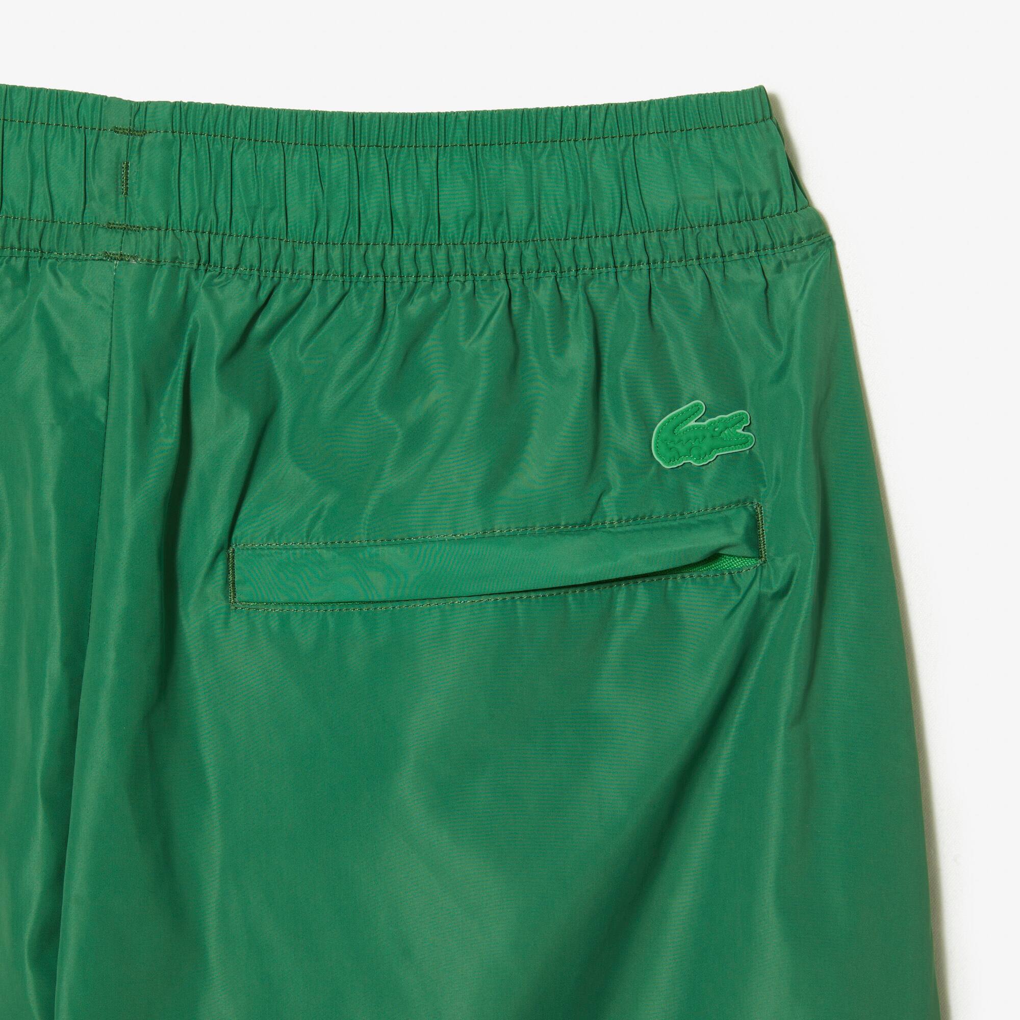 Herren LACOSTE Hose mit Ombré-Schachbrettmuster Trainingshosen - Grün - Lacoste - Herren