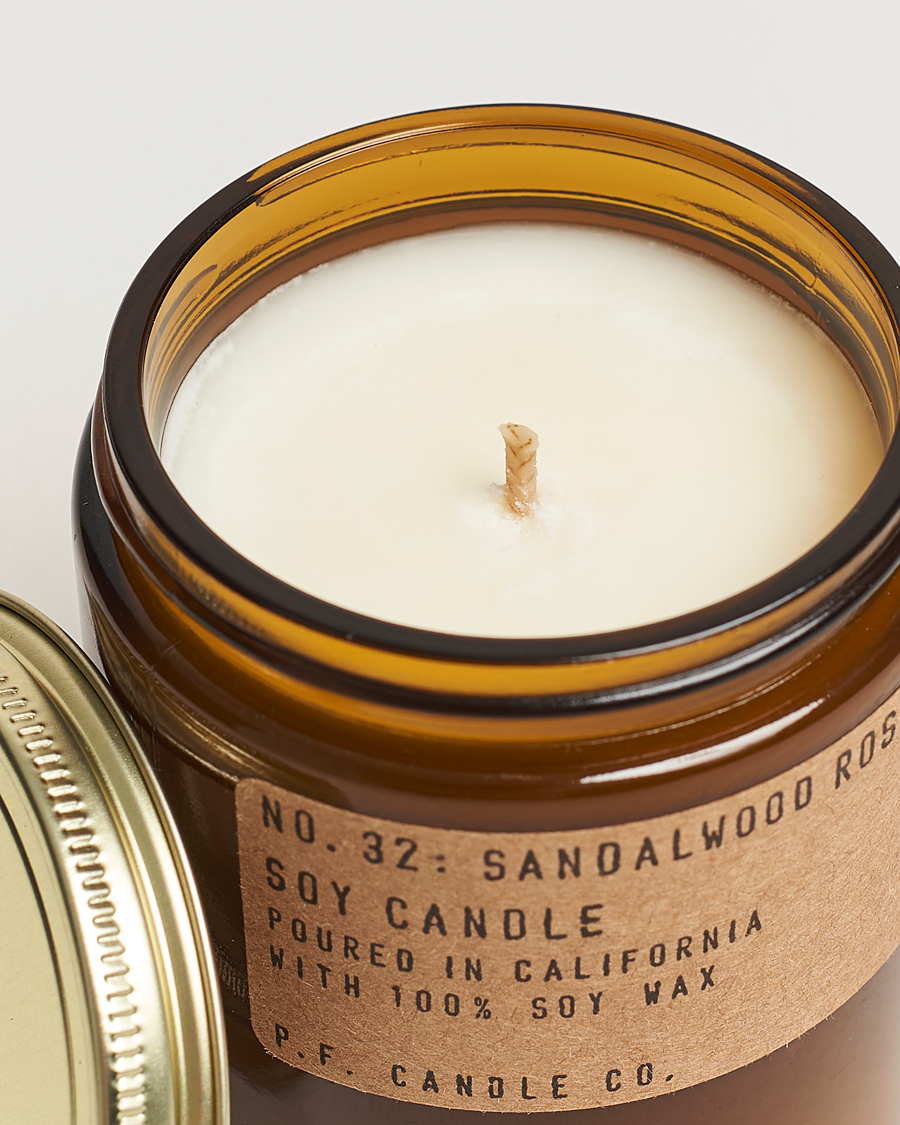 P.F. Candle Co. Soy Candle No. 32 Sandalwood Rose 204g