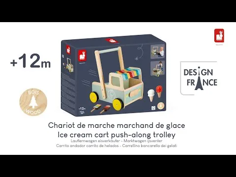 Janod Chariot de Marche - Marchand de Glaces