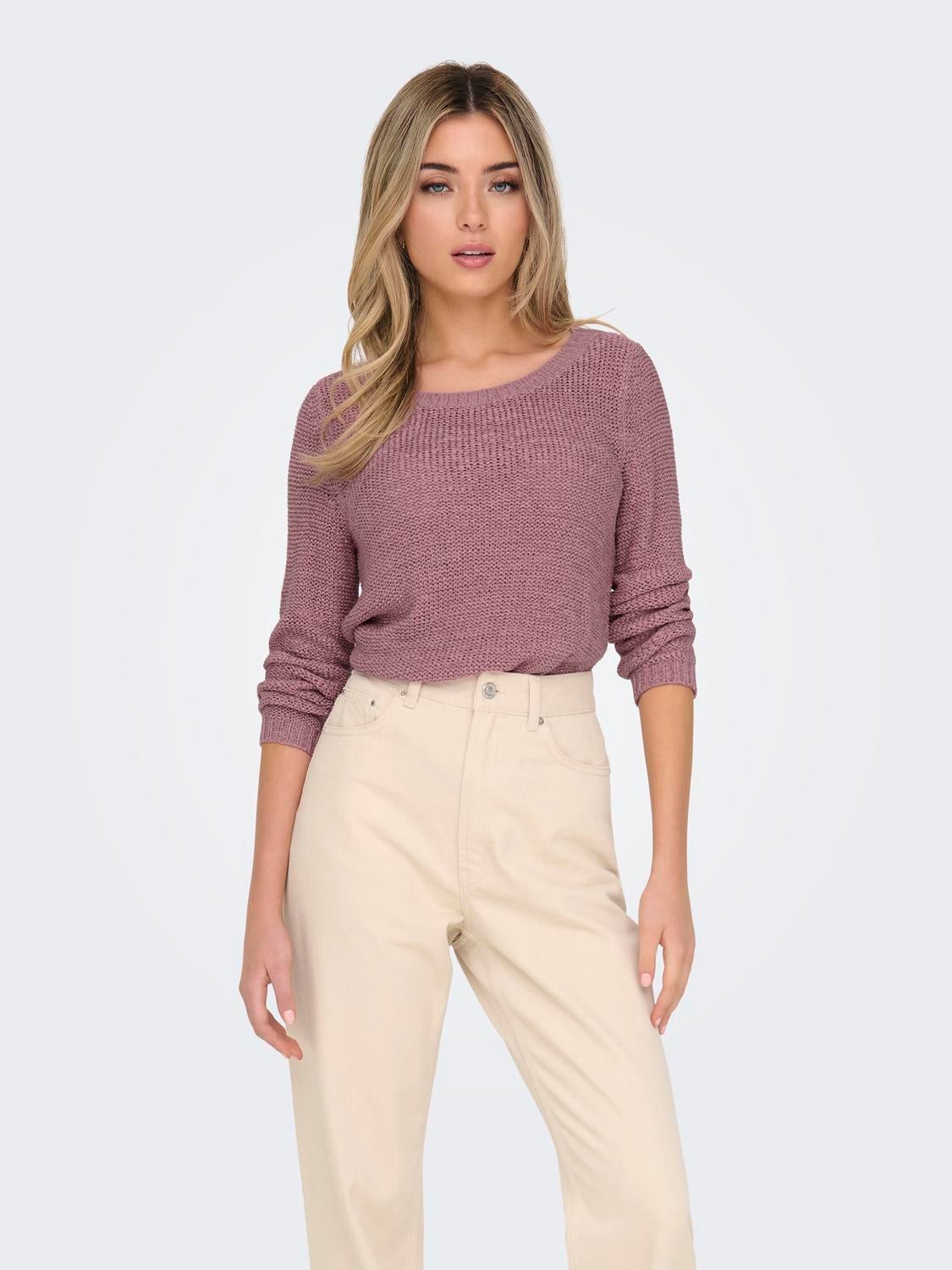ONLGEENA Strickpullover Lilas