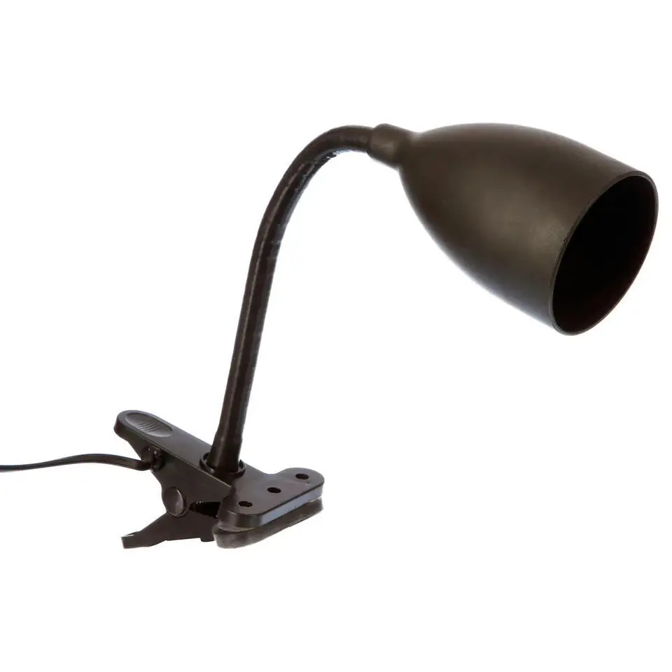 Atmosphera Klem bureaulampje - Design Light - zwart - H43 cm