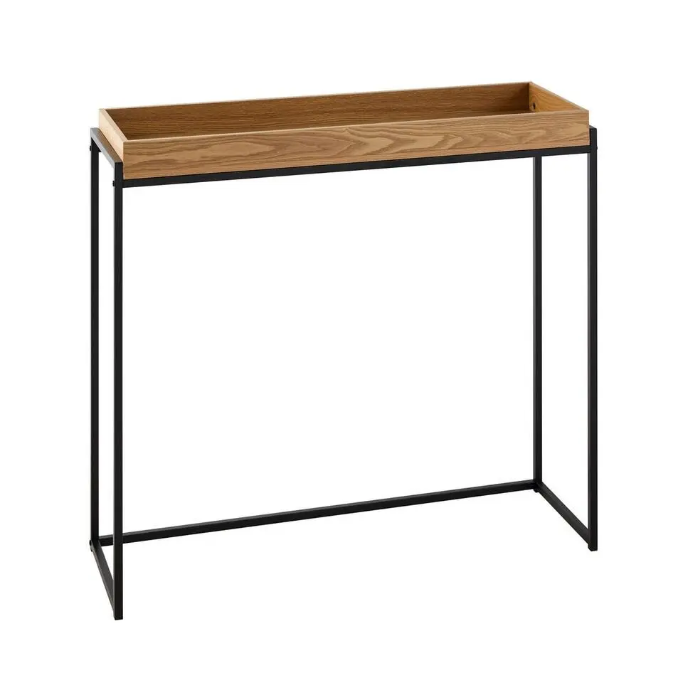 CALICOSY - Sidetable JESSIE - Licht hout - 90x100x30 cm