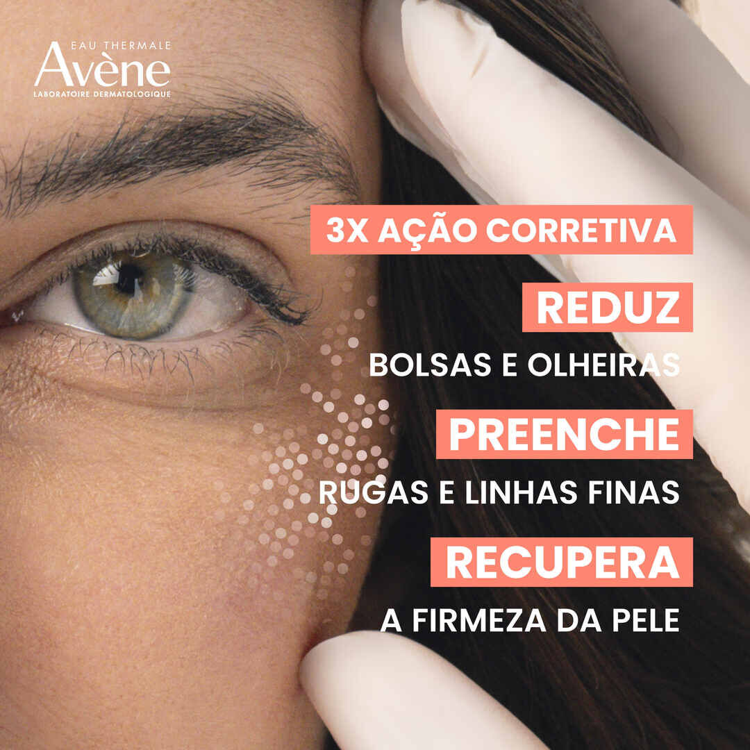 AVENE  Hyaluron Activ B3 creme olhos, Rugas, Olheiras, papos - 15ml