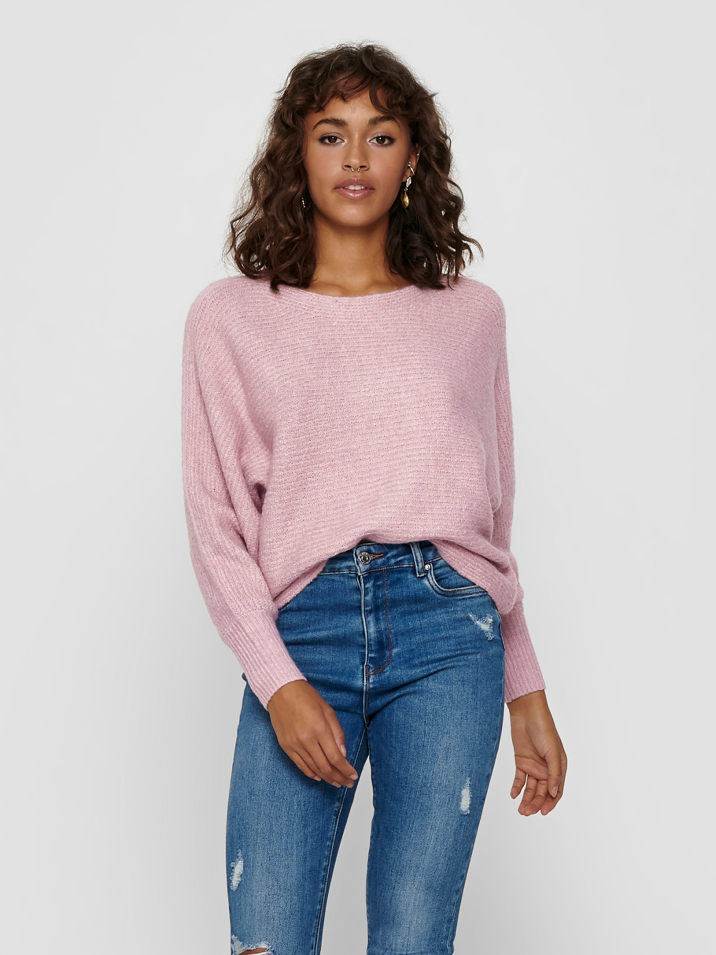 ONLDANIELLA Strickpullover Woodrose