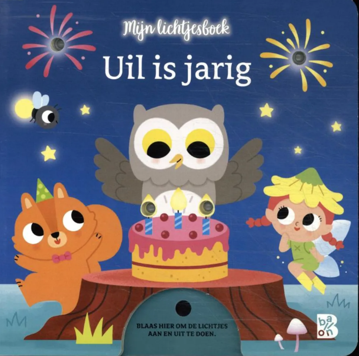 Uil is jarig (lichtjesboek) 1+