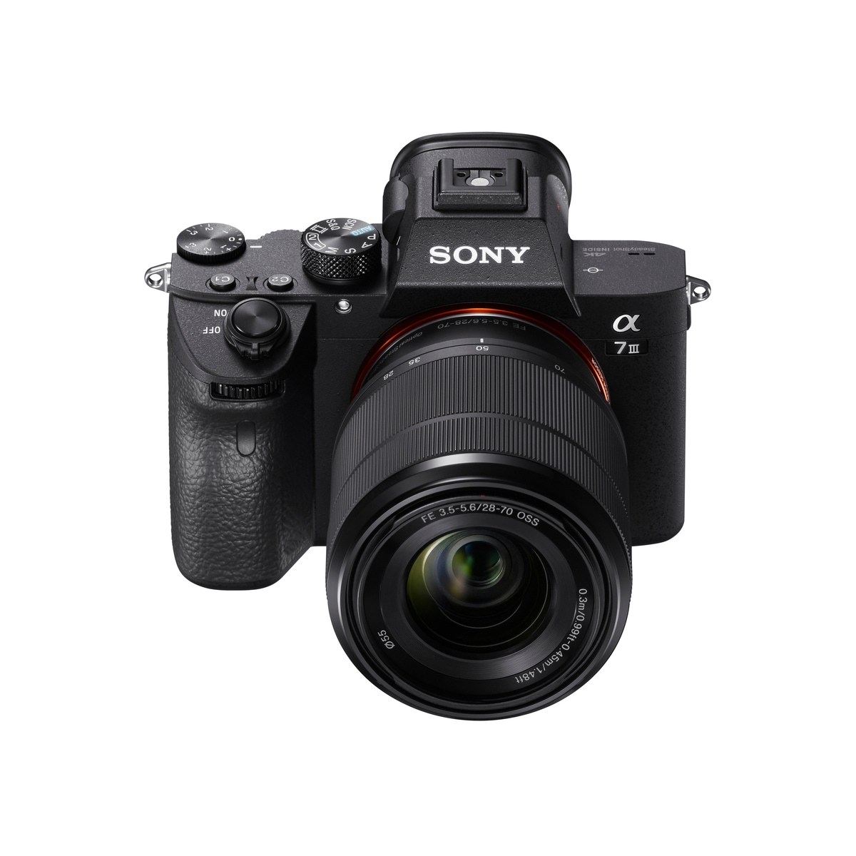 Sony Alpha A7 Mark 3 kamera med SEL2870 objektiv