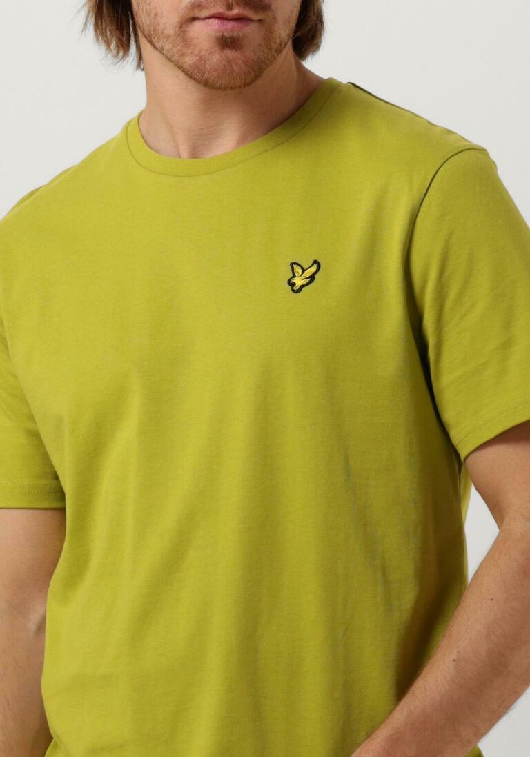 LYLE & SCOTT groene lyle & scott t-shirt plain t-shirt