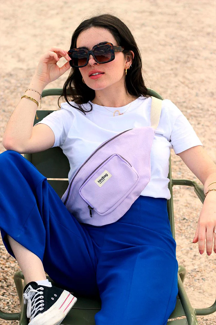 Sac banane XL Sofia Lilas