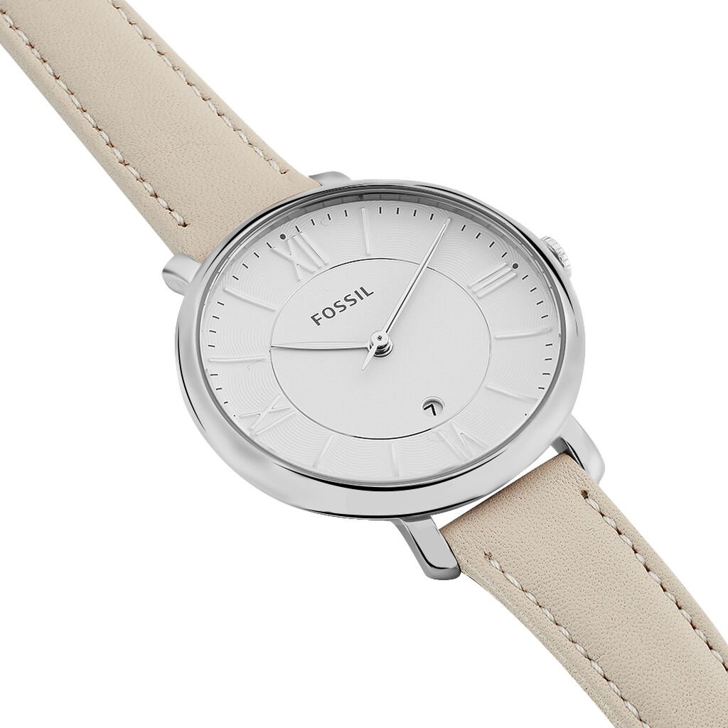 Montre Fossil Jacqueline Blanc