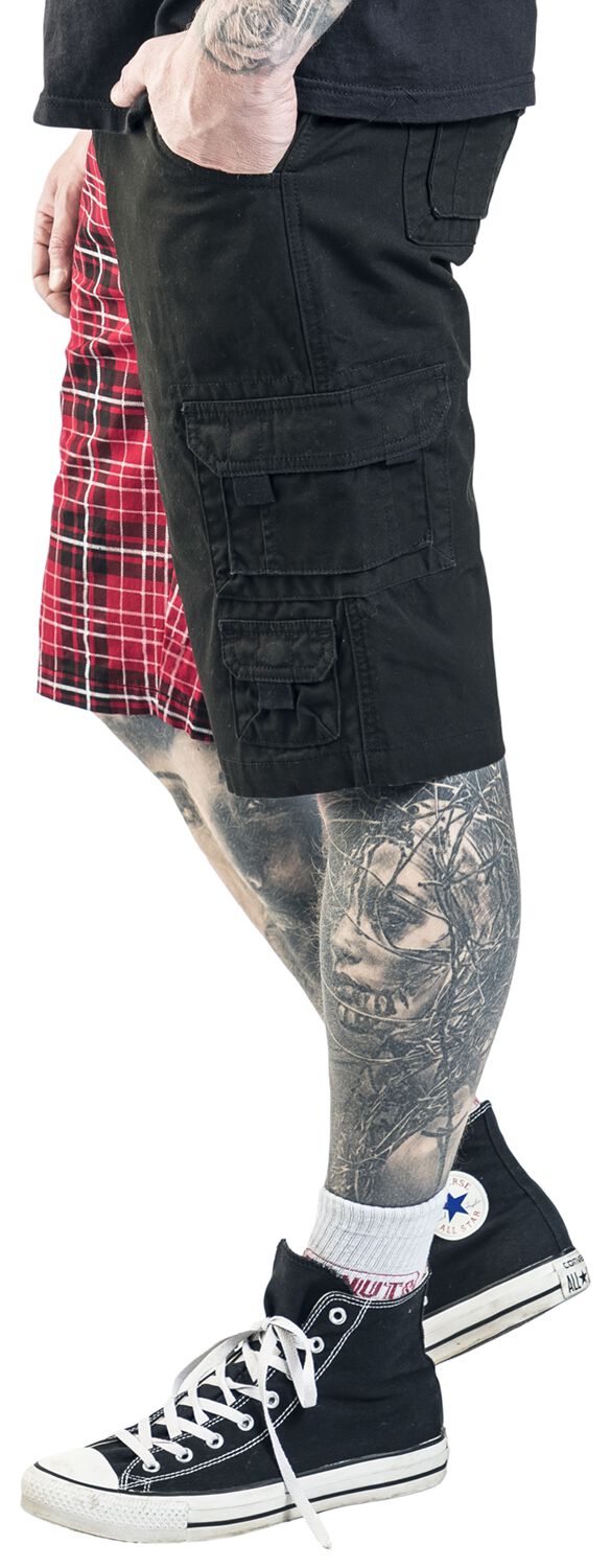 Short À Carreaux Avec Poches | RED by EMP Short