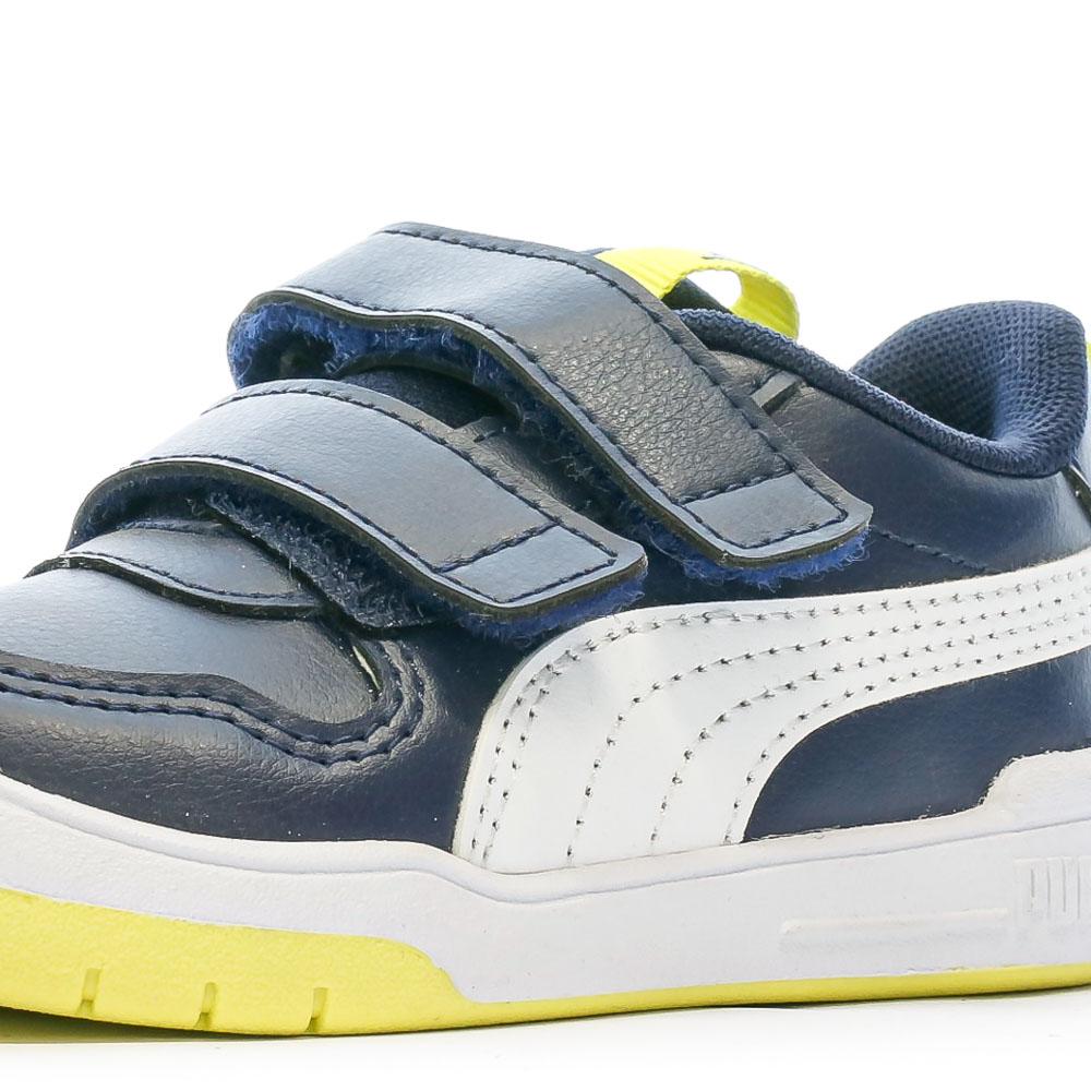 Puma Baskets Marine/Jaune Garçon Puma Multiflex