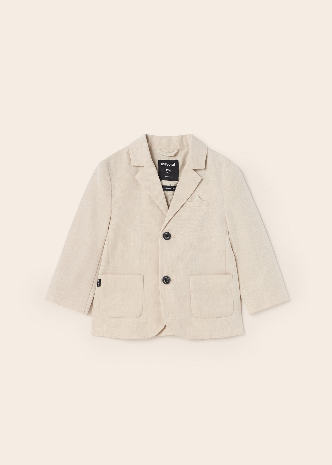 blazer de linho para bebê