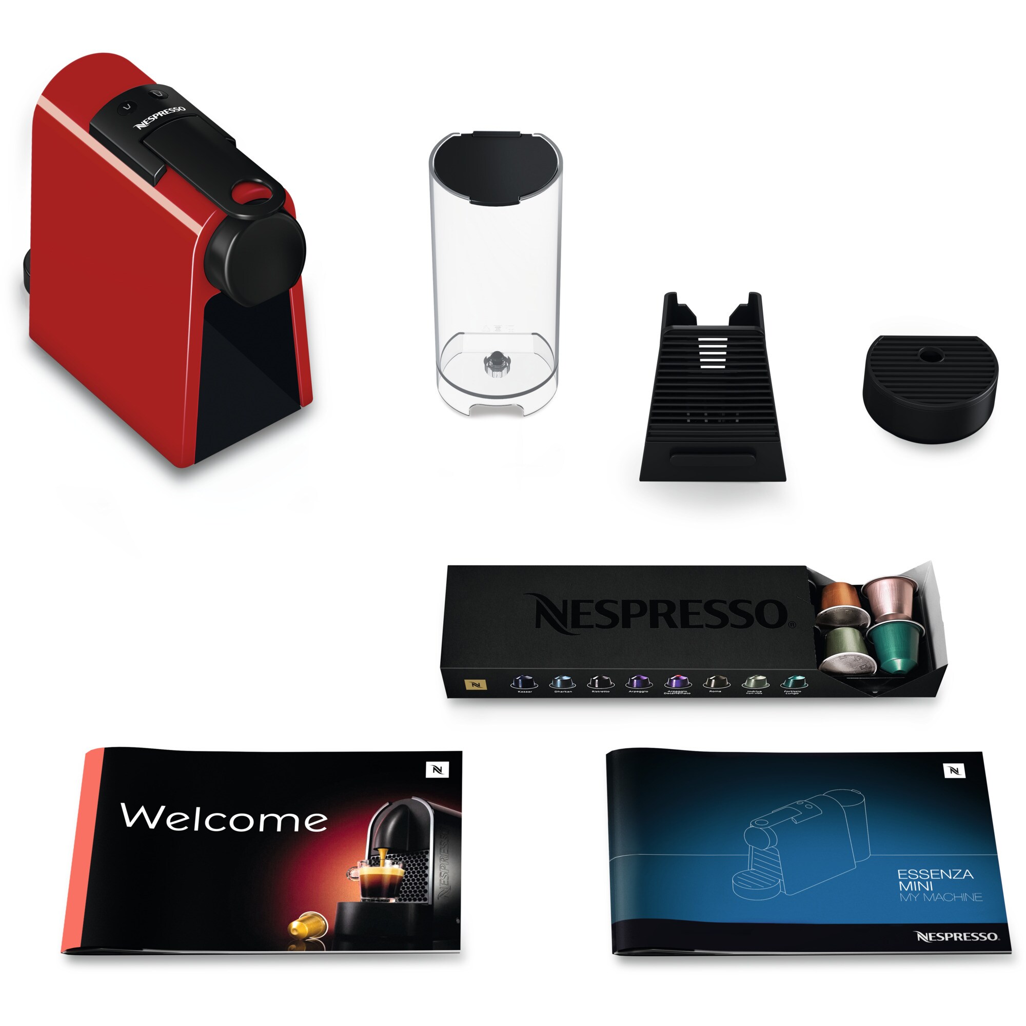 DeLonghi Kapselmaschine Nespresso Essenza Mini EN85.R