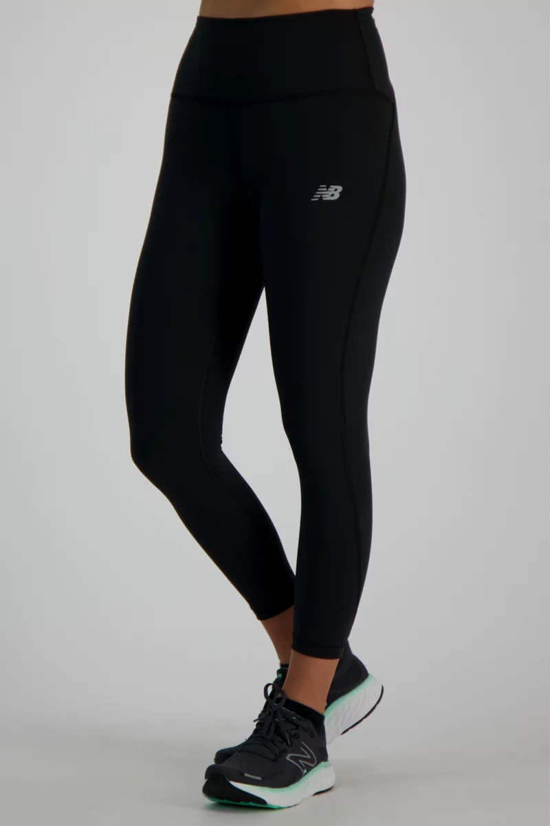 New Balance Athletics Sleek 23 Inch High Rise Damen 78 Tight