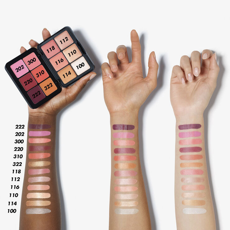 Make Up Forever HD Skin Blush & Glow - Palette blush og highlighter Creme