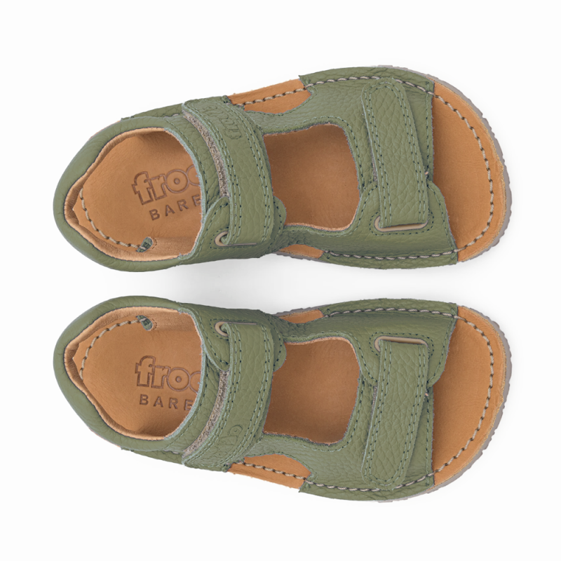 Froddo Froddo Barefoot Sandales Flexy Mini Vert Olive