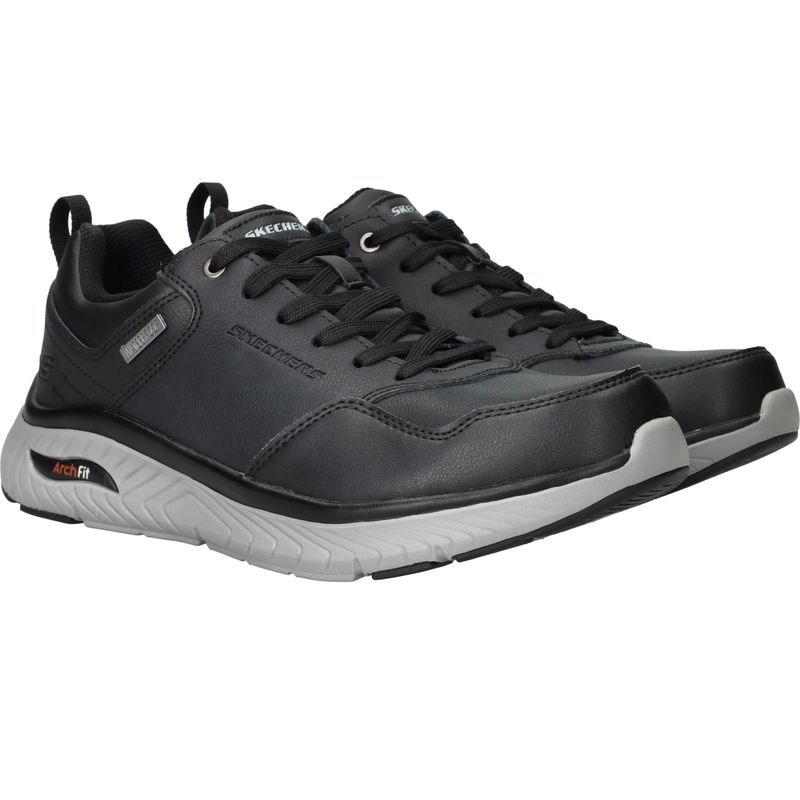 Skechers Arch Fit Crosser Waterproof Sneakers Zwart Heren