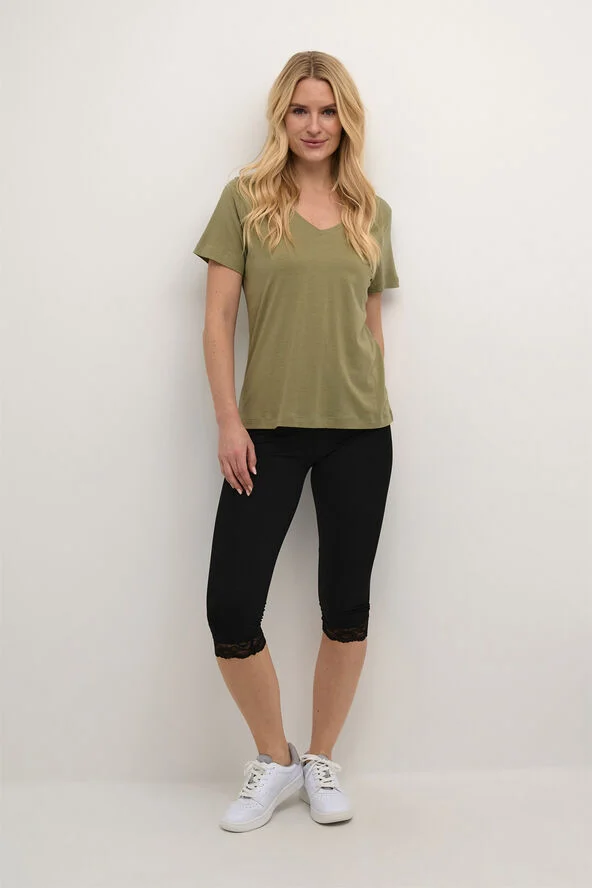 Cream CRMathilda Legging Pitch black