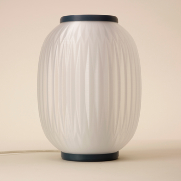 Philips 3D printed tafellamp Lantern One transparant Ø20,9 cm