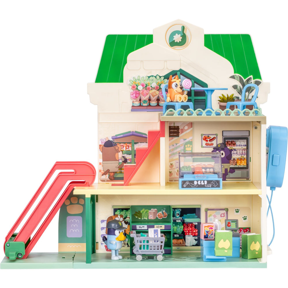 Køb Bluey Supermarked Playset